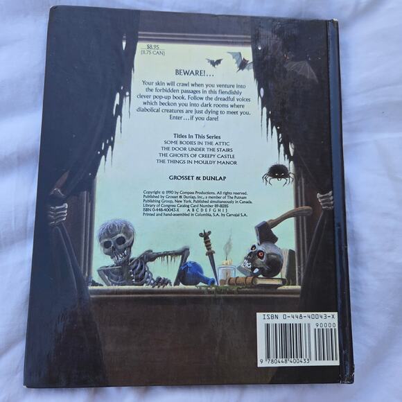 Some Bodies in the Attic Keith Mosely Scary Pop-Up Book *read* - Picture 2 of 8
